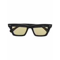 peter & may walk lunettes de soleil à monture rectangulaire - noir