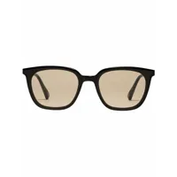 gentle monster lunettes de soleil lilit 01 à monture carrée - noir