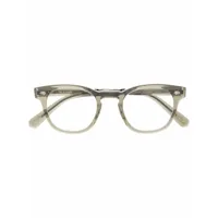 garrett leight lunettes de vue à monture carrée - vert