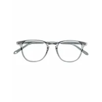 garrett leight lunettes de vue brooks à monture carrée - gris