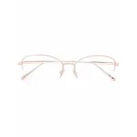 omega eyewear lunettes de vue à monture ronde - rose