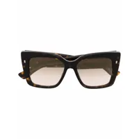 dsquared2 eyewear lunettes de soleil à monture carrée - marron