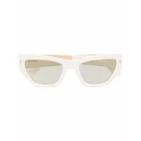 dsquared2 eyewear lunettes de soleil à monture papillon - blanc