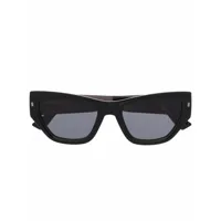 dsquared2 eyewear lunettes de soleil à monture papillon - noir