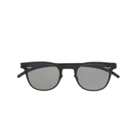 mykita lunettes de soleil callum à monture d'inspiration wayfarer - noir