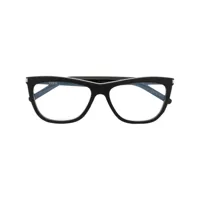 saint laurent eyewear lunettes de vue à monture carrée - noir