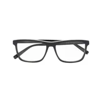 saint laurent eyewear lunettes de vue à monture rectangulaire - noir