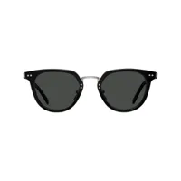 prada eyewear lunettes de soleil à monture ovale - noir