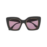 gucci eyewear lunettes de soleil gg1151s à monture papillon - violet