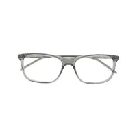 gucci eyewear lunettes de vue à monture carrée - gris