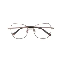 swarovski lunettes de vue oversize à ornement en cristal