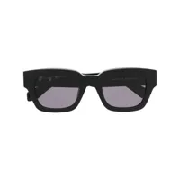 off-white lunettes de soleil zurich à monture carrée - gris