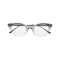thierry lasry lunettes de vue à monture carrée - noir