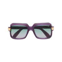 cazal lunettes de soleil 6073 à monture oversize - violet