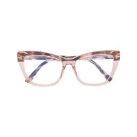 tom ford eyewear lunettes de vue à monture d'inspiration wayfarer - rose