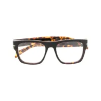 eyewear by david beckham lunettes de vue db7020 à monture carrée - marron
