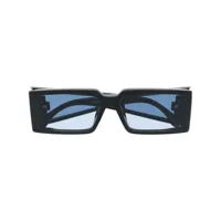marcelo burlon county of milan lunettes de soleil fagus à monture carrée - noir