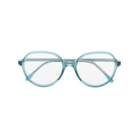 isabel marant eyewear lunettes de vue à monture ronde - bleu