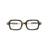 kuboraum lunettes de vue à monture carrée - vert