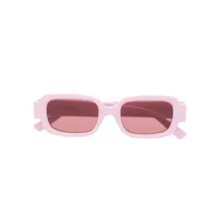 ambush lunettes de soleil thia à monture carrée - rose