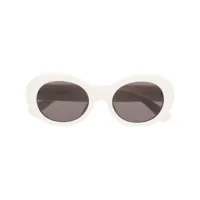 ambush lunettes de soleil kurt à monture ovale - blanc
