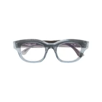 thierry lasry lunettes de vue empiry à monture carrée - gris
