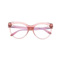 tom ford eyewear lunettes de vue à monture papillon - rose