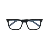 saint laurent eyewear lunettes de vue sl 547 à monture carrée - noir