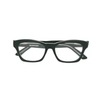 balenciaga eyewear lunettes de vue à monture carrée - vert