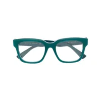 gucci eyewear lunettes de vue à monture carrée - vert