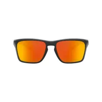 oakley lunettes de soleil sylas à monture d'inspiration wayfarer - noir