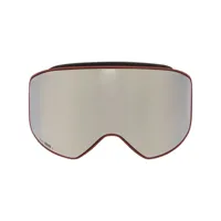 chloé eyewear lunettes de soleil à logo imprimé - rouge