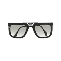 cazal lunettes de soleil à monture oversize - noir
