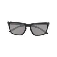 oakley lunettes de soleil à monture d'inspiration wayfarer - noir