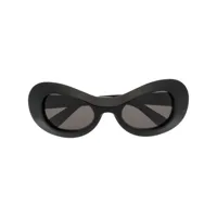 ambush lunettes de soleil à monture ovale - noir