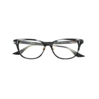 dita eyewear lunettes de vue d'inspiration wayfarer - noir