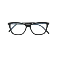 saint laurent eyewear lunettes de vue d'inspiration wayfarer - noir