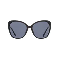 jimmy choo eyewear lunettes de soleil ele à monture papillon - noir