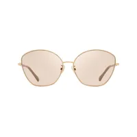 jimmy choo eyewear lunettes de soleil marilia butterfly - tons neutres