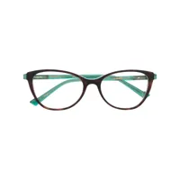 etnia barcelona lunettes de vue bicolores borgia - marron
