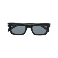eyewear by david beckham lunettes de soleil teintées à monture rectangulaire - noir