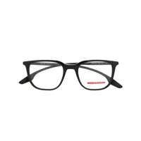 prada eyewear lunettes de vue carrées ps01lv - noir