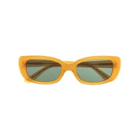 undercover lunettes de soleil à monture ovale - marron