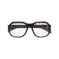 eyewear by david beckham lunettes de vue à monture carrée - marron