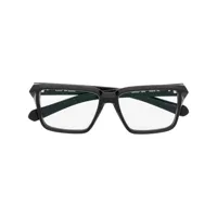 off-white lunettes de vue à monture carrée - noir