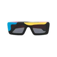 off-white lunettes de soleil seattle à monture rectangulaire - noir