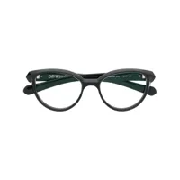 off-white lunettes de vue optical style 26 à monture papillon - noir