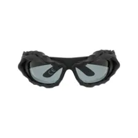 ottolinger lunettes de soleil à monture structurée - noir
