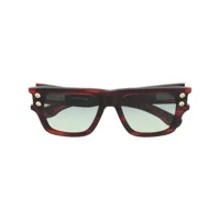 dita eyewear lunettes de soleil carrées emitter-one - rouge