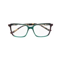 etnia barcelona lunettes de vue rectangulaires sussex à effet dégradé - vert